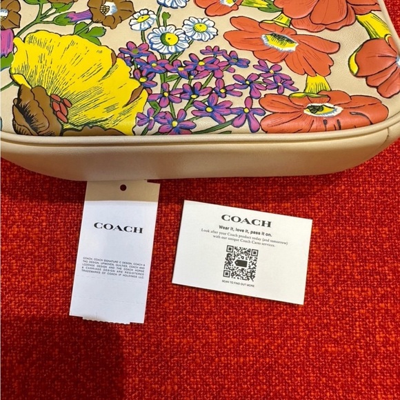 ❤️❤️❤️Coach Nolita 19 Bag with Floral Print/silvertone hardware CR365❤️❤️❤️ - Picture 7 of 11